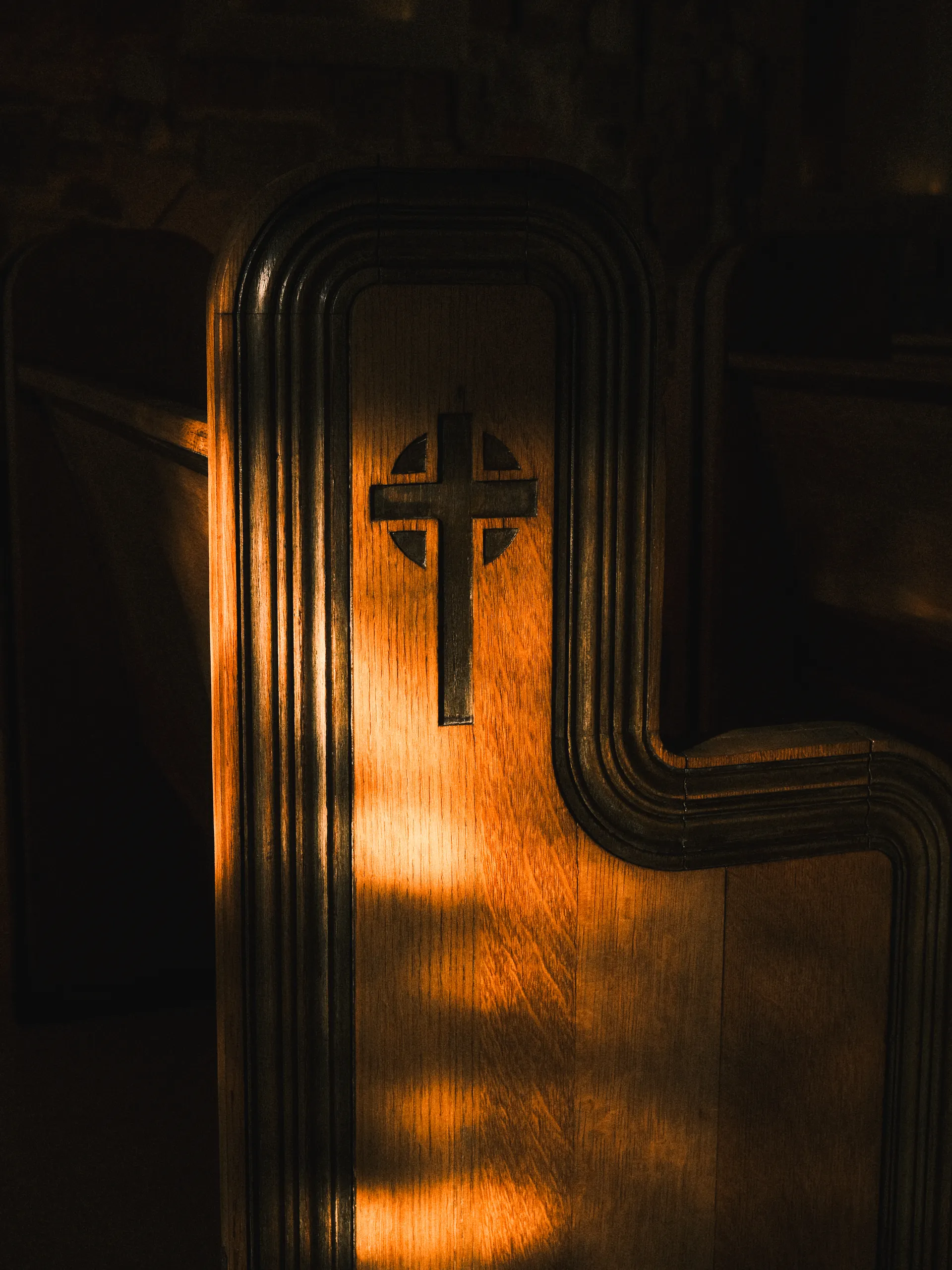 Zion Chapel interior at The Hidden Encounter, showing the chapel’s intimate sacred space